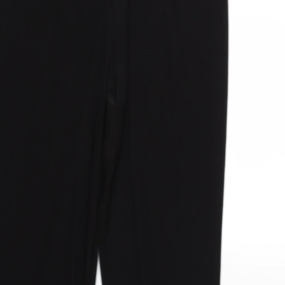 Boohoo Womens Black   Trousers  Size 14 L31 in