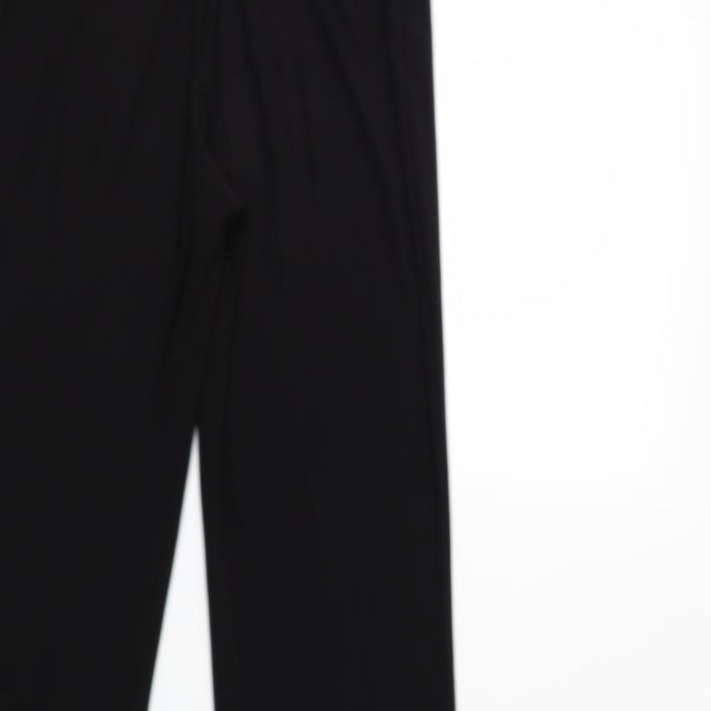 Boohoo Womens Black   Trousers  Size 14 L31 in