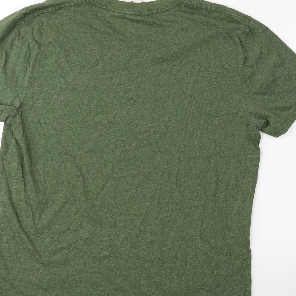 Abercrombie & Fitch Mens Green    T-Shirt Size M