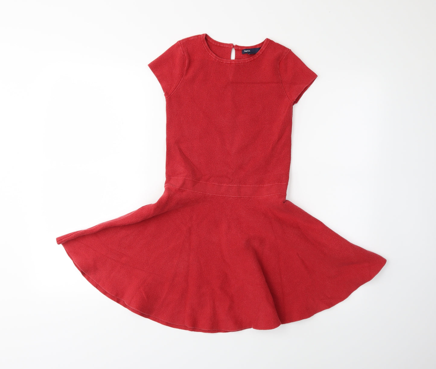 Gap Girls Red   Jumper Dress  Size 8 Years