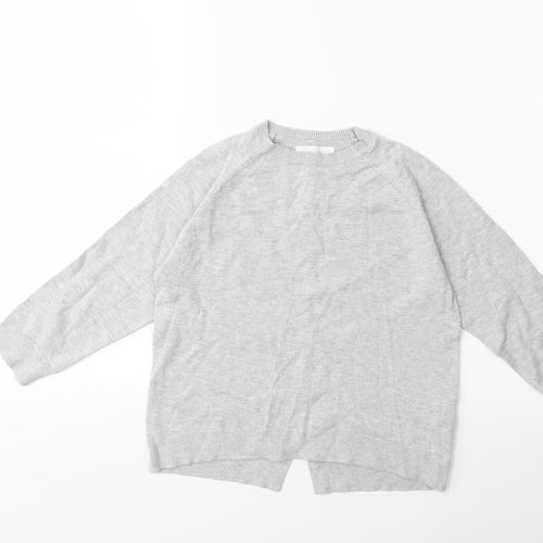 Zara Girls Green  Knit Pullover Jumper Size 7 Years
