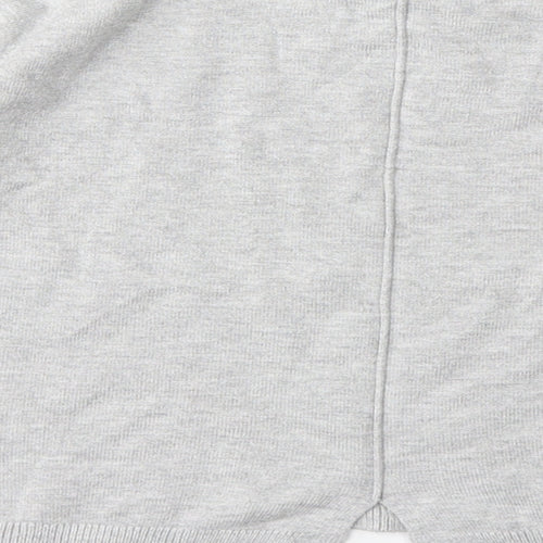 Zara Girls Green  Knit Pullover Jumper Size 7 Years