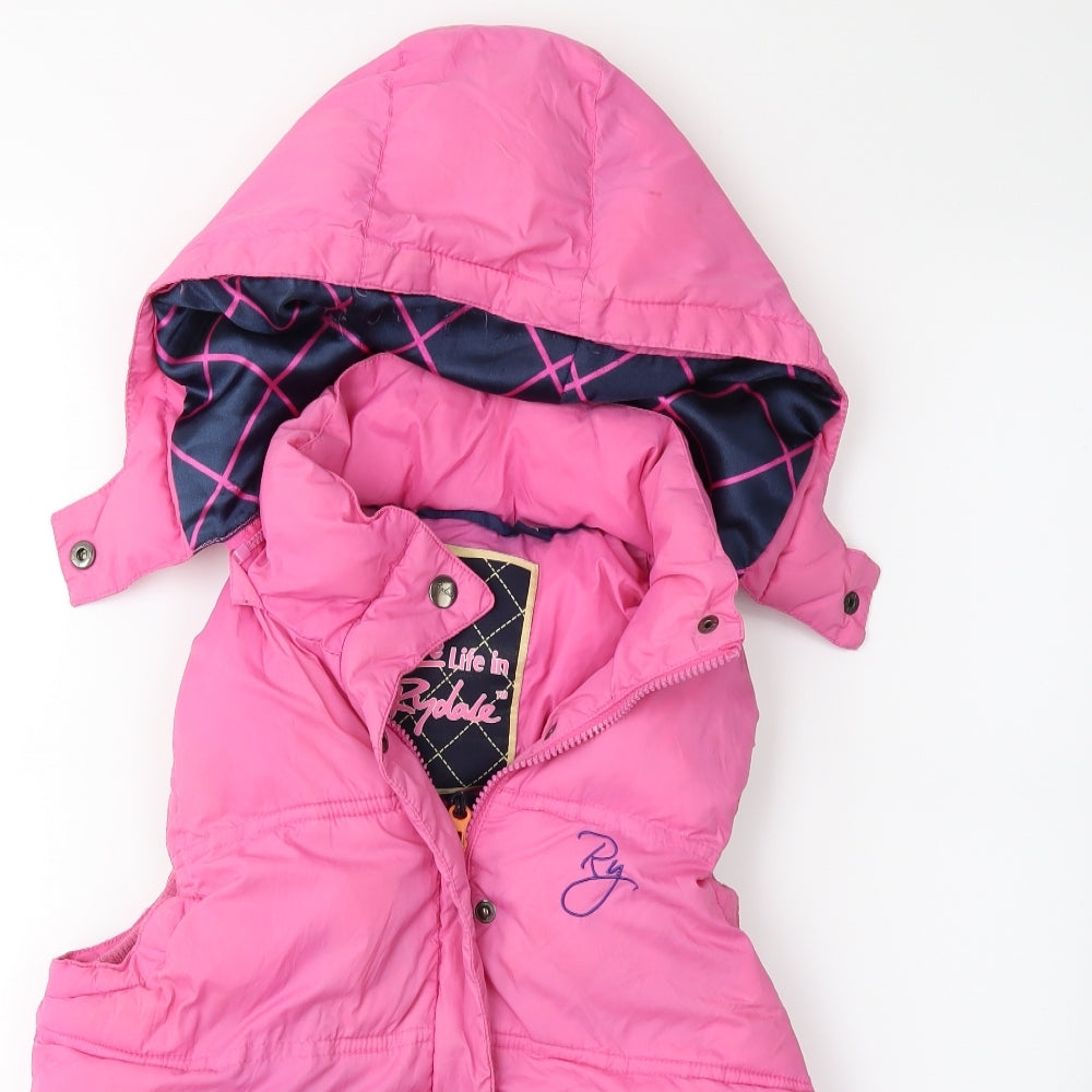 Rydale Womens Pink   Gilet Jacket Size S