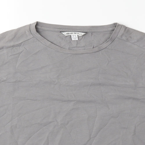 Urban Revivo Womens Grey   Basic T-Shirt Size 18