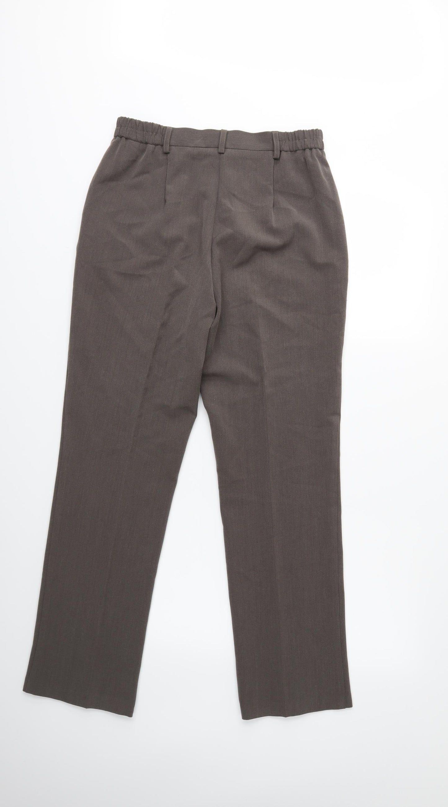 Marks and Spencer Womens Brown   Trousers  Size 10 L29 in
