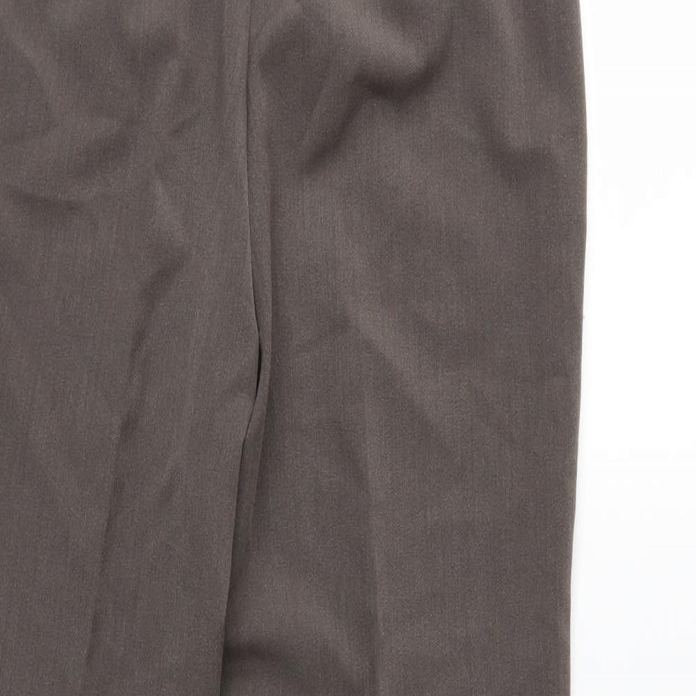 Marks and Spencer Womens Brown   Trousers  Size 10 L29 in