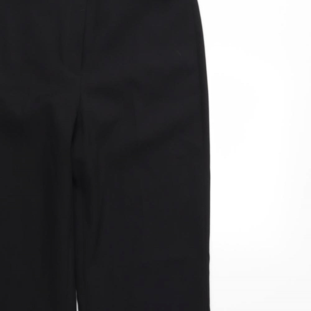 F&F Womens Black   Trousers  Size 8 L30 in