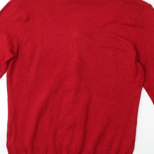ESMARA Womens Red  Knit Cardigan Jumper Size 10