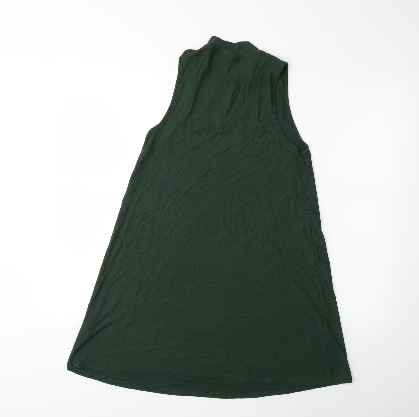 Topshop Womens Green   Basic Tank Size 8