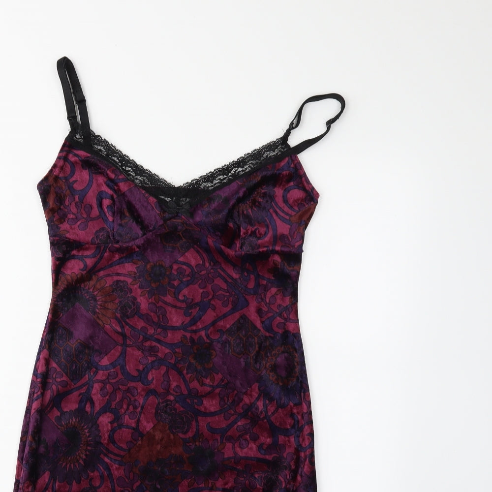 Miss Selfridge Womens Purple   Bodycon  Size 6