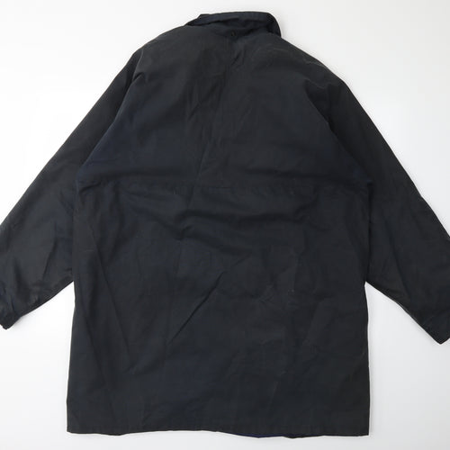 St.Micheal Mens Blue   Overcoat Coat Size XL