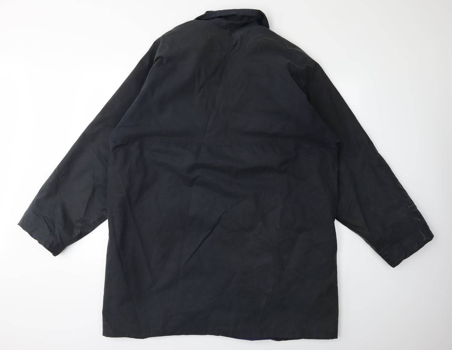 St.Micheal Mens Blue   Overcoat Coat Size XL