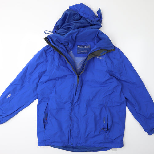 Mountain Warehouse Mens Blue   Rain Coat Coat Size XL