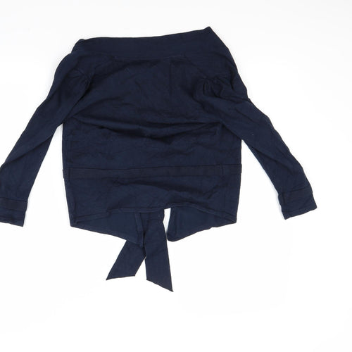 Premise Womens Blue   Cardigan Jumper Size XS
