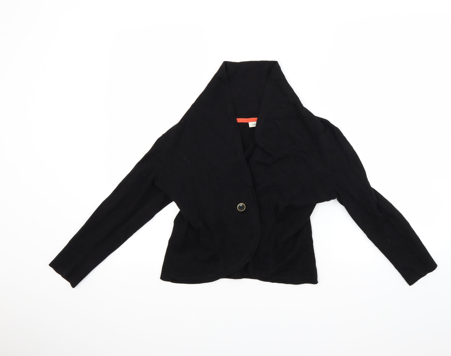 Laura Ashley Womens Black   Cardigan Jumper Size 10
