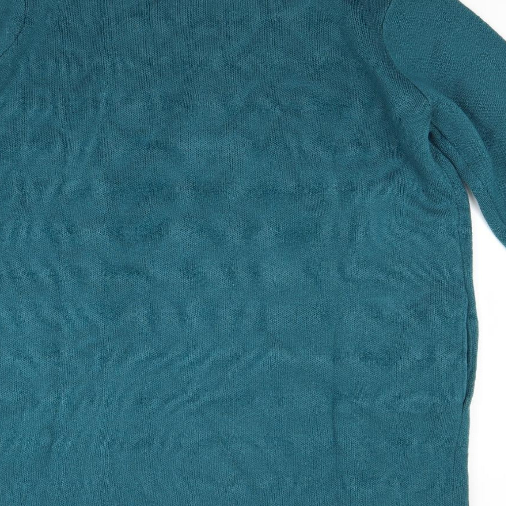 Damart Womens Green   Cardigan Jumper Size 18