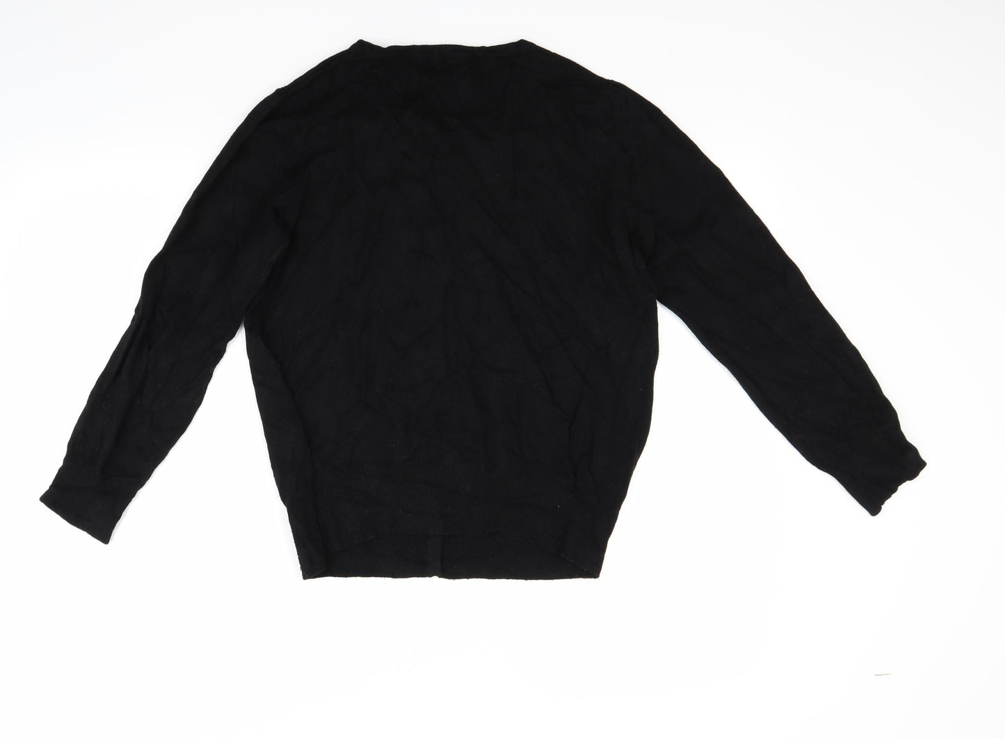 Marks and Spencer Womens Black   Cardigan Jumper Size M
