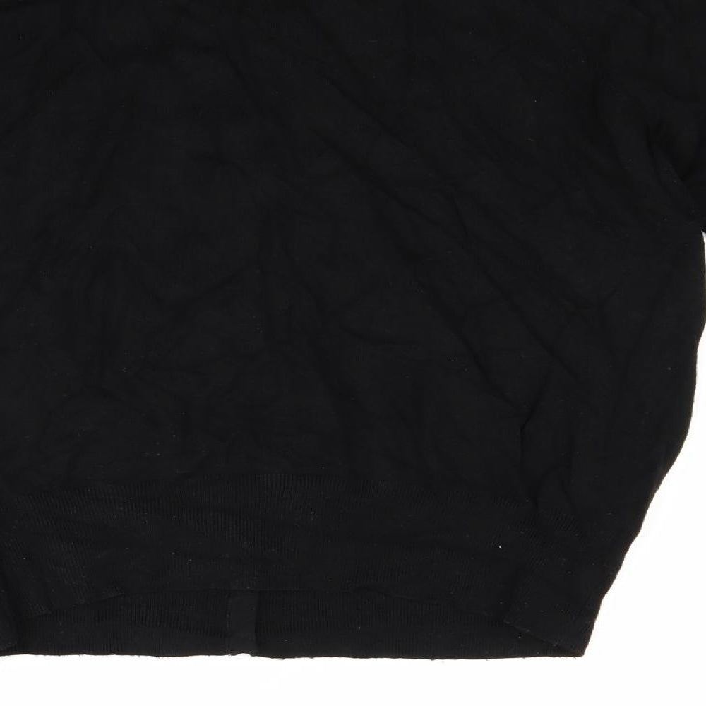 Marks and Spencer Womens Black   Cardigan Jumper Size M