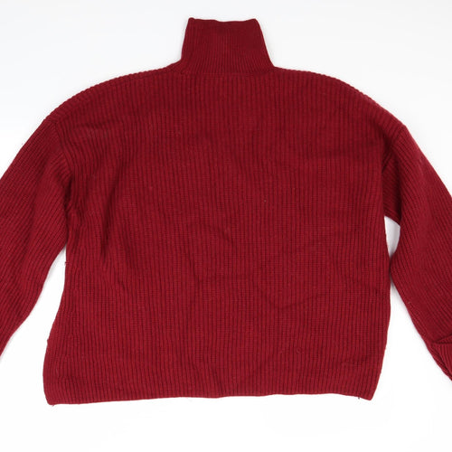 Stockholm Atelier Womens Red   Pullover Jumper Size M