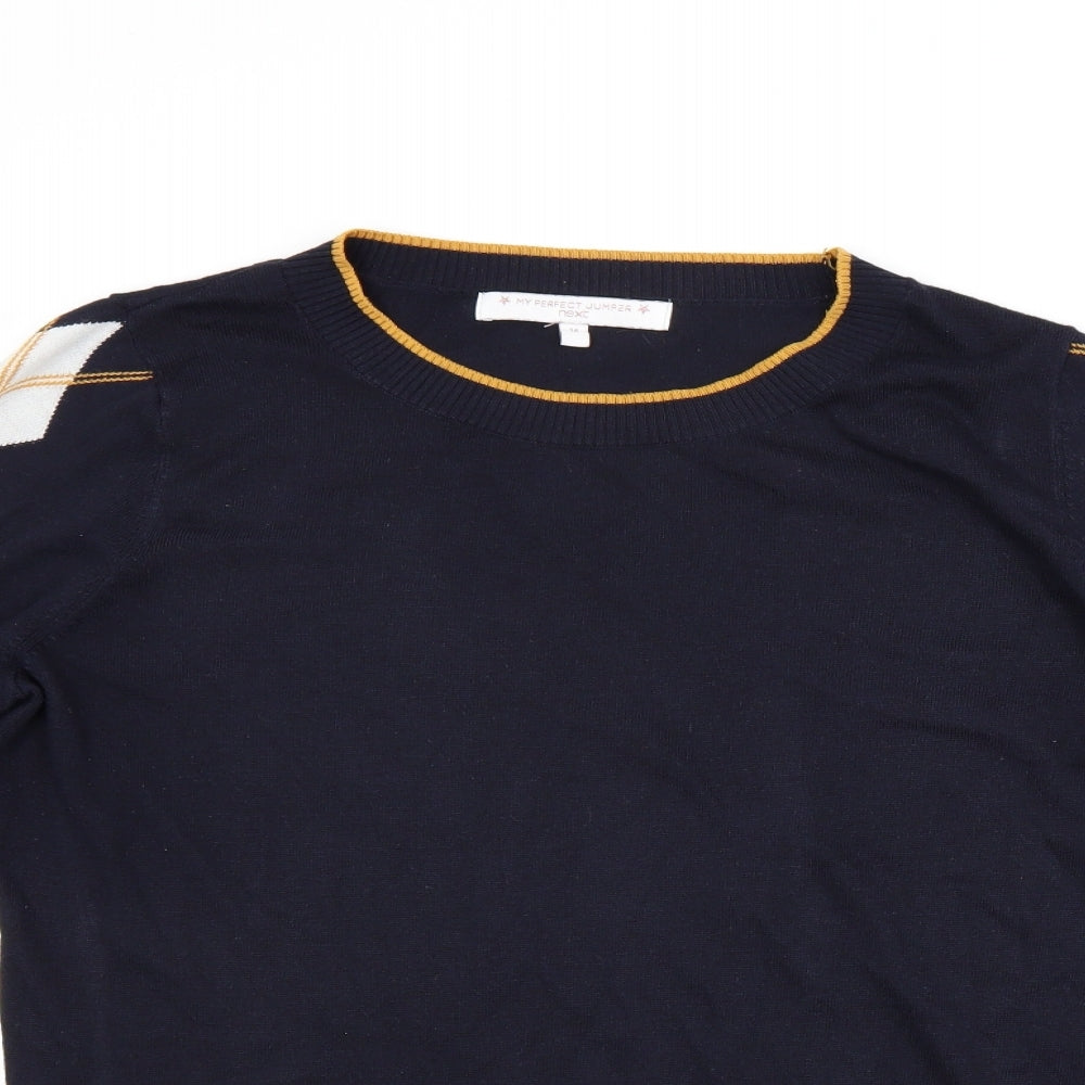 NEXT Womens Blue   Pullover Jumper Size 14
