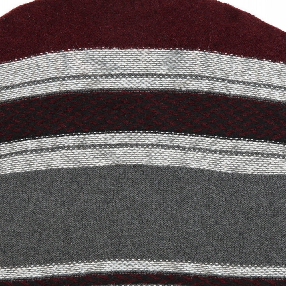 George Womens Red Striped  Pullover Jumper Size S