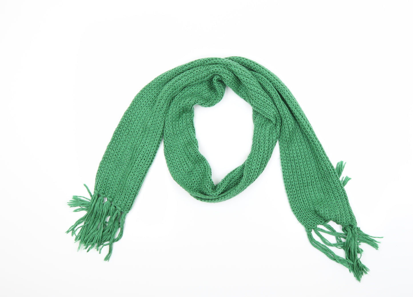 Preworn Womens Green    Scarf