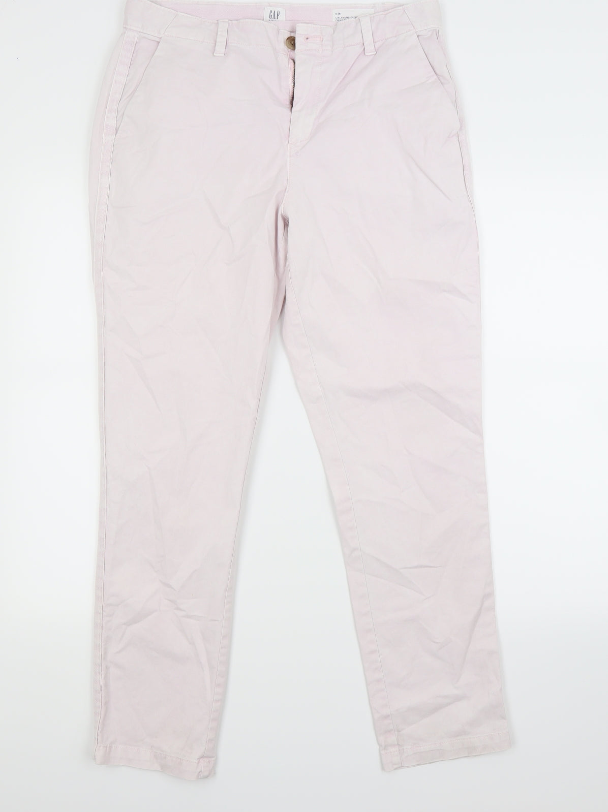 Gap Womens Pink   Chino Trousers Size 10 L28 in