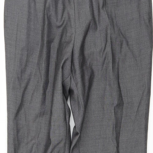 Reiss Mens Grey   Trousers  Size 34 L32 in