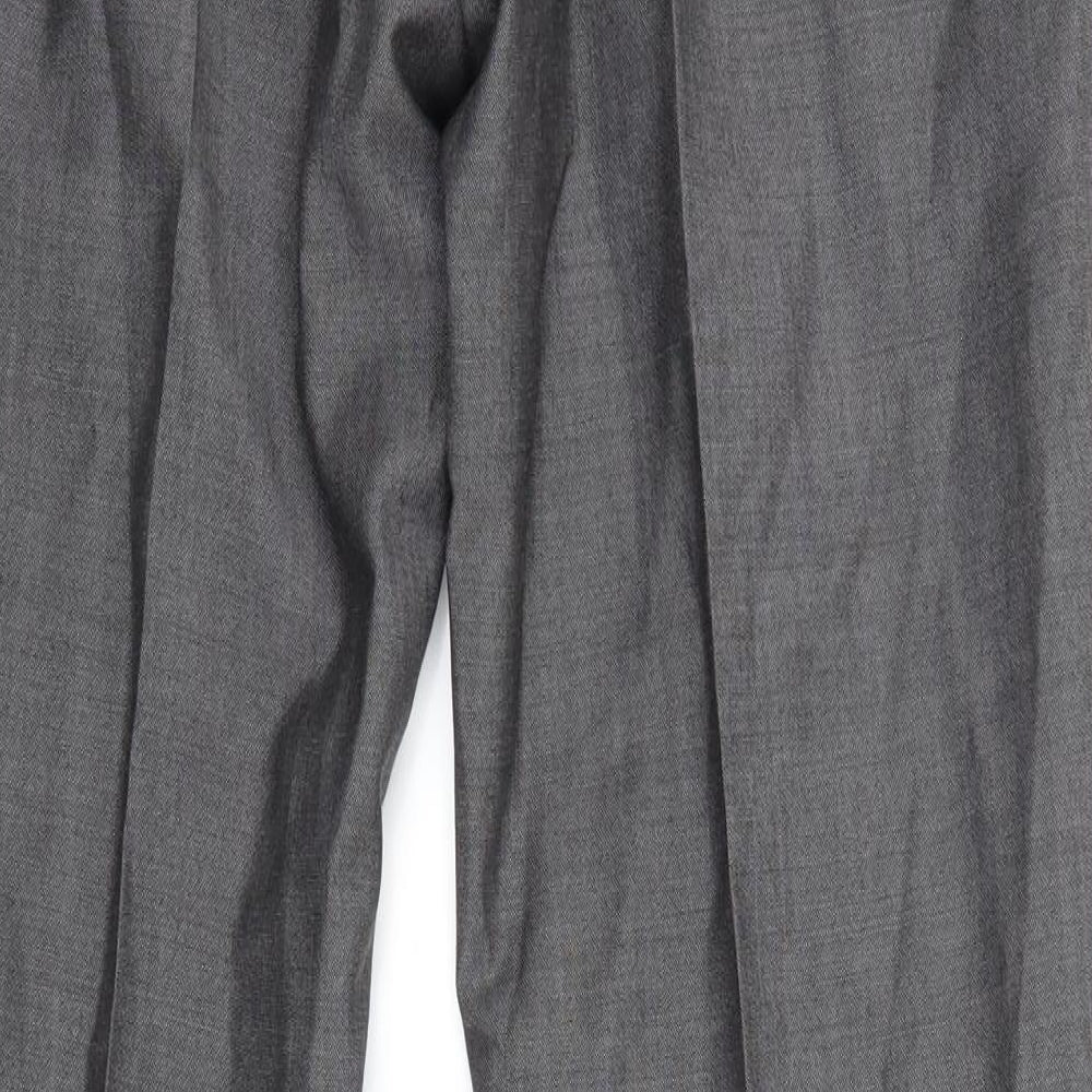 Reiss Mens Grey   Trousers  Size 34 L32 in