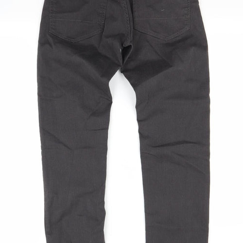Marks and Spencer Mens Brown  Denim Straight Jeans Size 28 L33 in