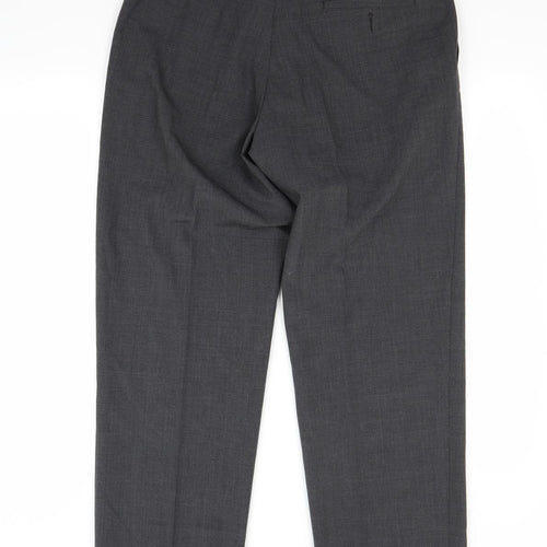 Marks and Spencer Mens Grey   Trousers  Size 34 L31 in