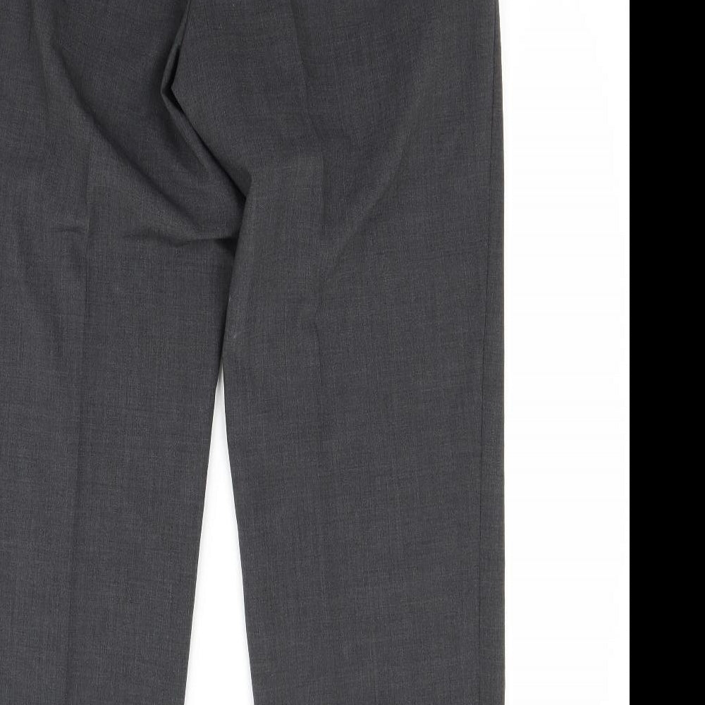 Marks and Spencer Mens Grey   Trousers  Size 34 L31 in