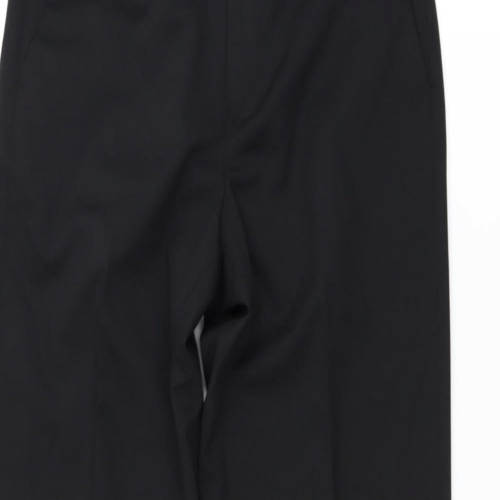 Marks and Spencer Mens Black   Trousers  Size 28 L33 in