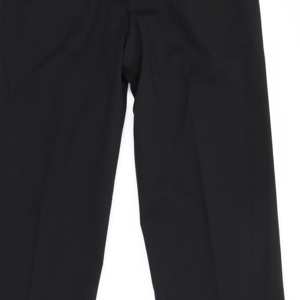 Marks and Spencer Mens Black   Trousers  Size 28 L33 in