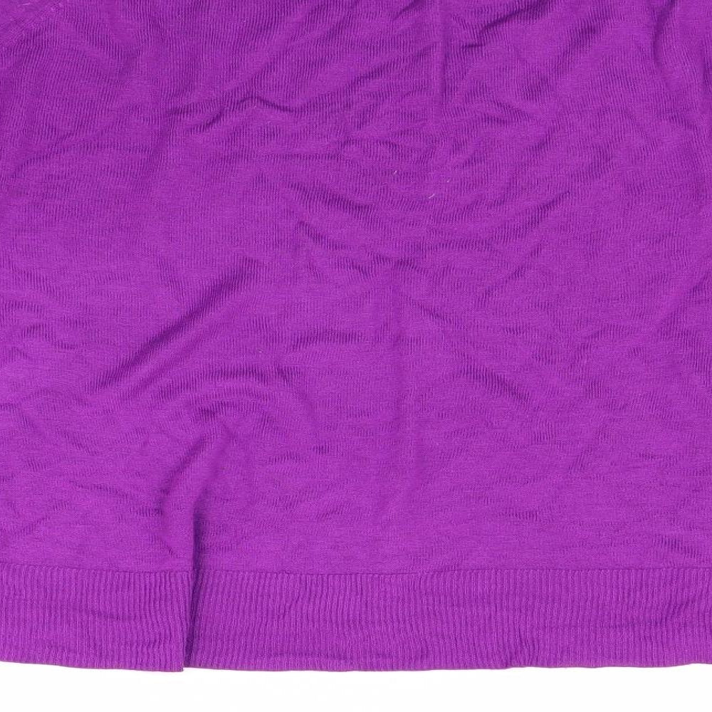Zara Womens Purple   Pullover Jumper Size M