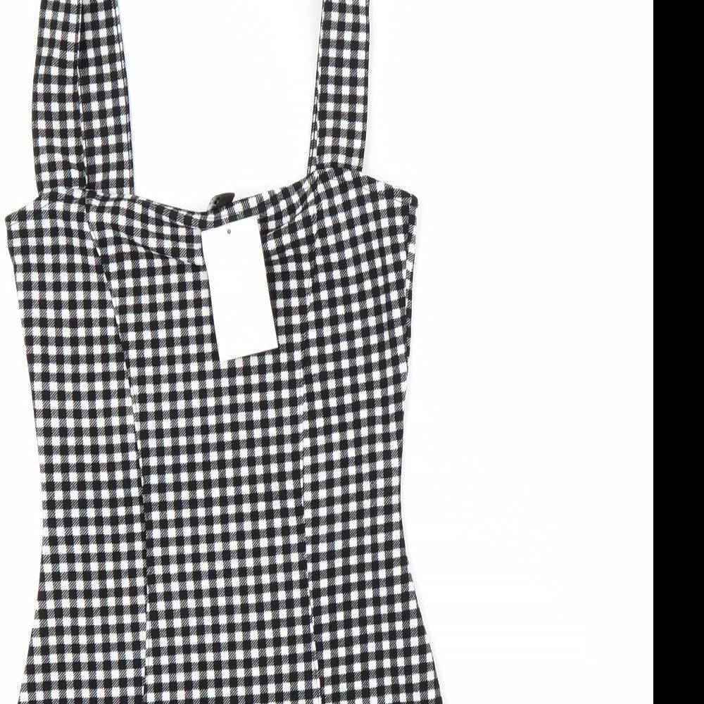 Divided Girls Grey Houndstooth  A-Line  Size XS  - 14+years