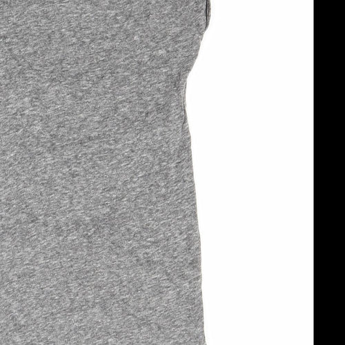 NEXT Girls Grey  Rayon Basic T-Shirt Size 8 Years