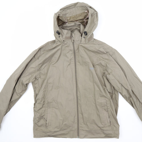 Regatta Mens Green   Windbreaker Coat Size M