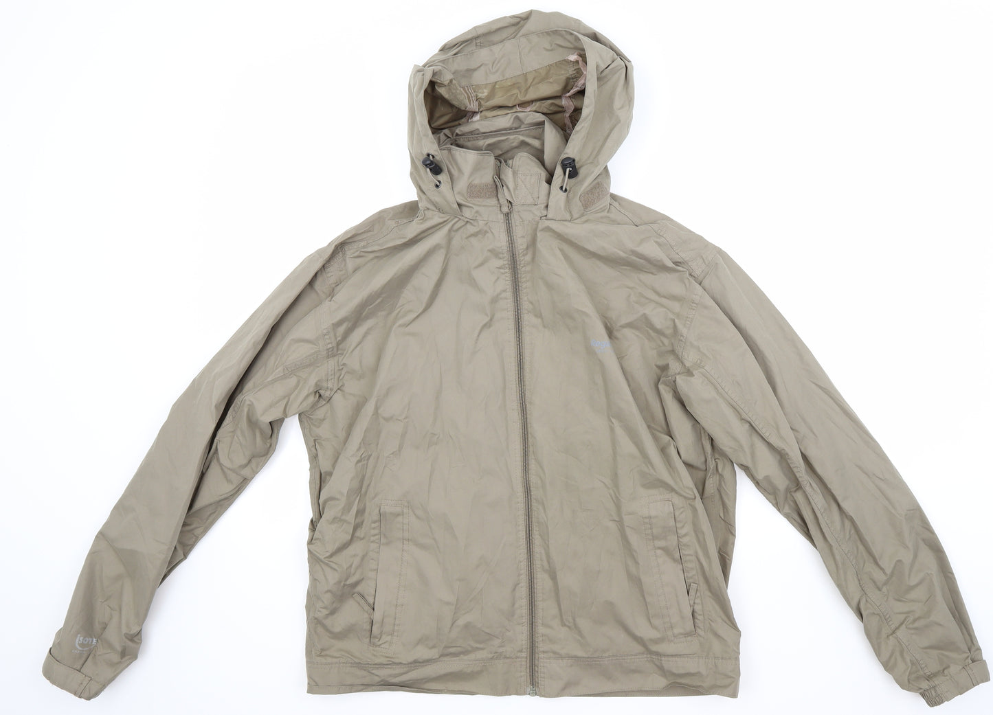 Regatta Mens Green   Windbreaker Coat Size M
