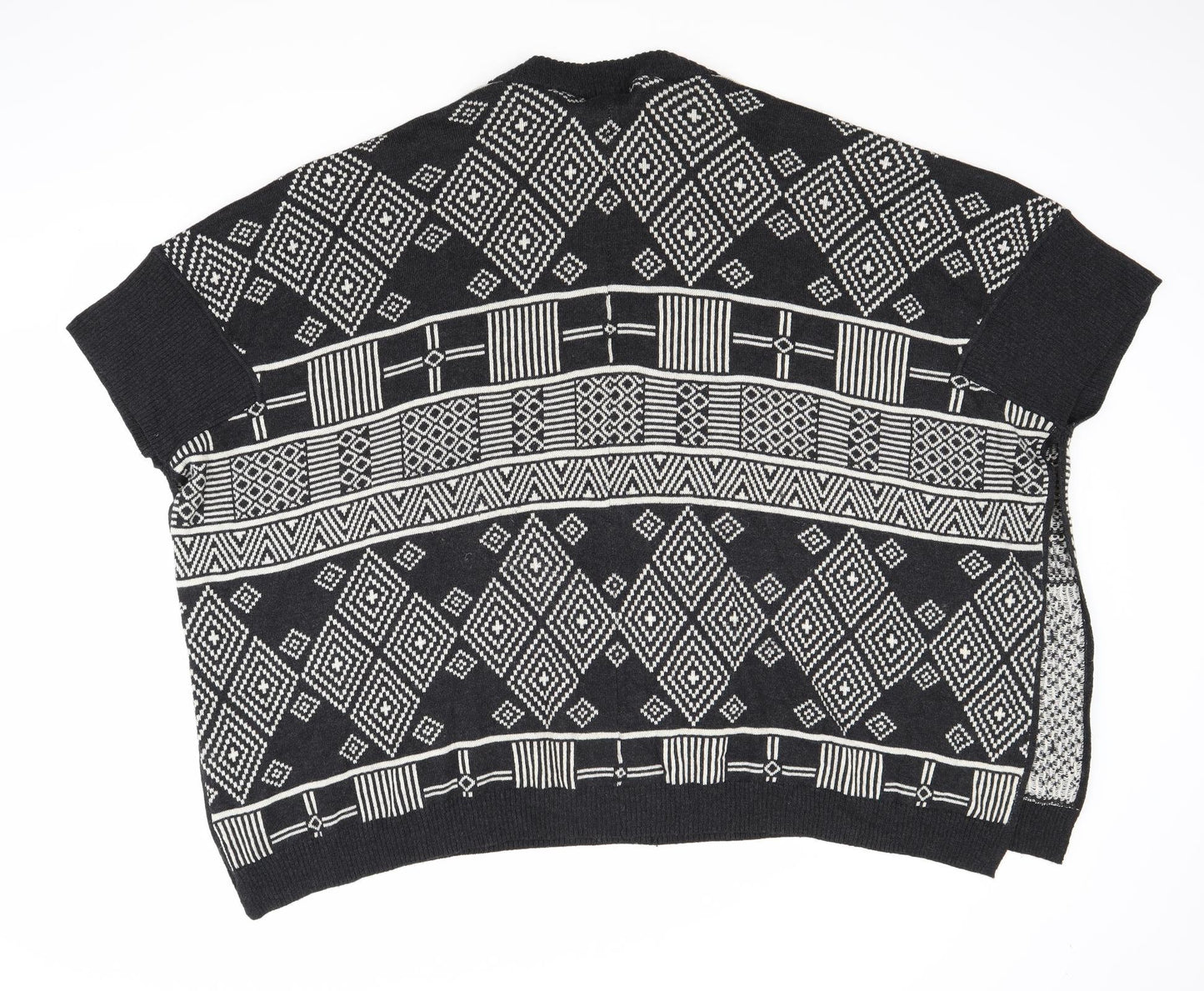 H&M Womens Black   Pullover Jumper One Size