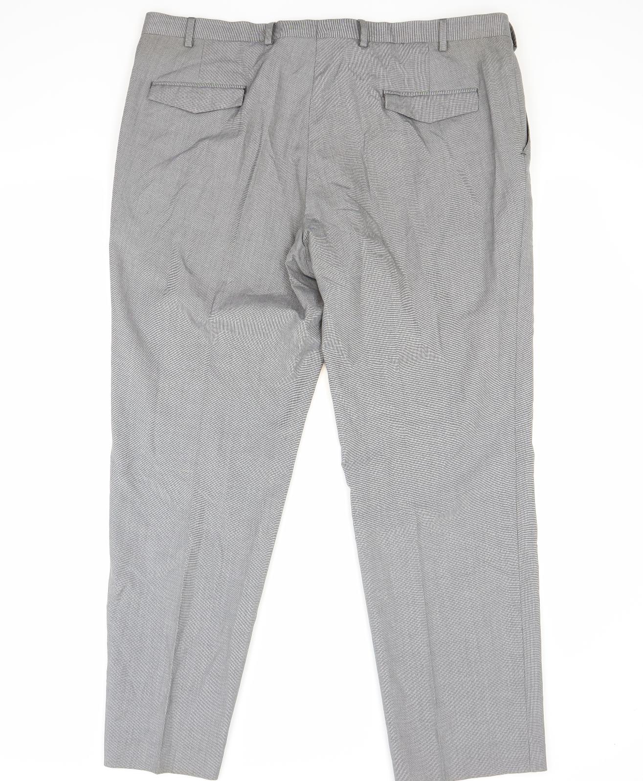 Marks and Spencer Mens Grey   Trousers  Size 40 L31 in