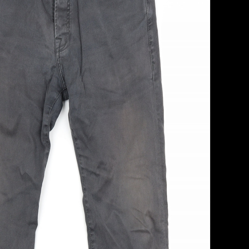 Ted Baker Mens Black  Denim Straight Jeans Size 34 L29 in