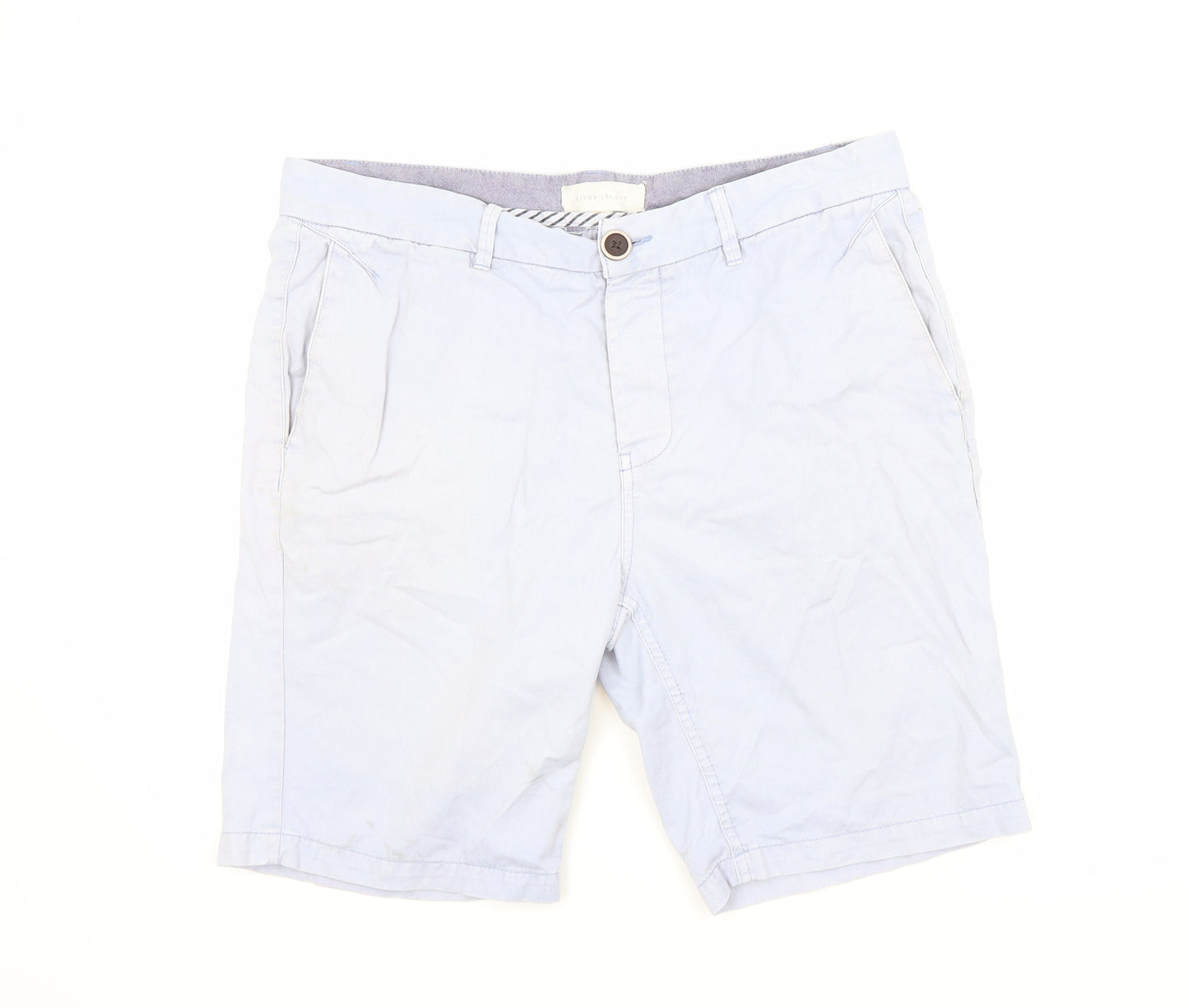 River Island Mens Purple   Chino Shorts Size 32