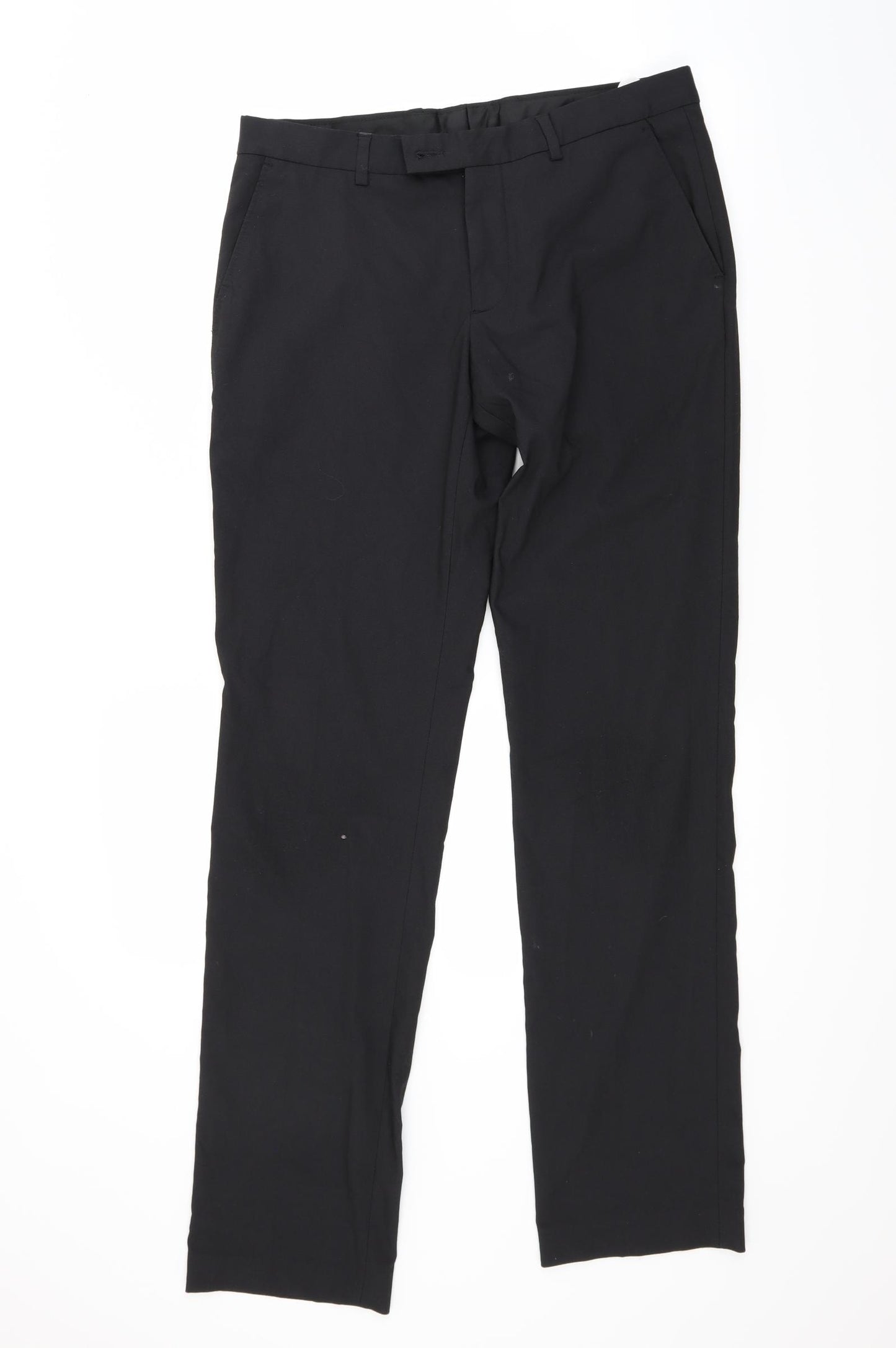 Zara Mens Black   Trousers  Size 32 L32 in