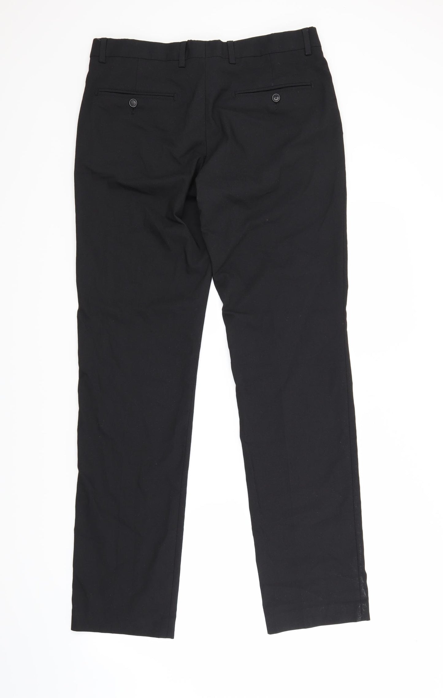 Zara Mens Black   Trousers  Size 32 L32 in
