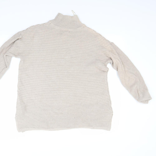 Monsoon Womens Beige   Pullover Jumper Size M