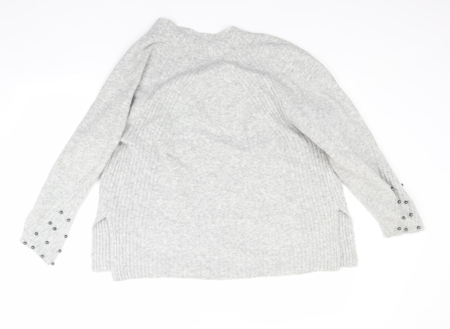 TU Womens Grey   Cardigan Jumper Size 14