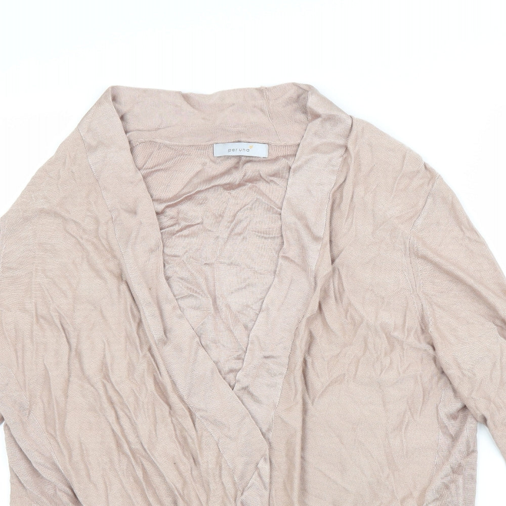 Marks and Spencer Womens Brown   Cardigan Jumper Size 20