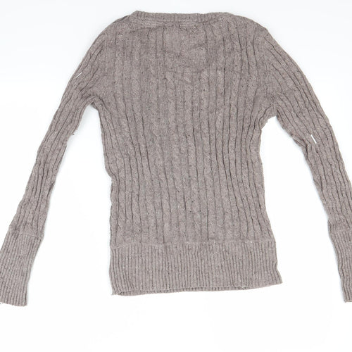 Superdry Womens Brown   Pullover Jumper Size M