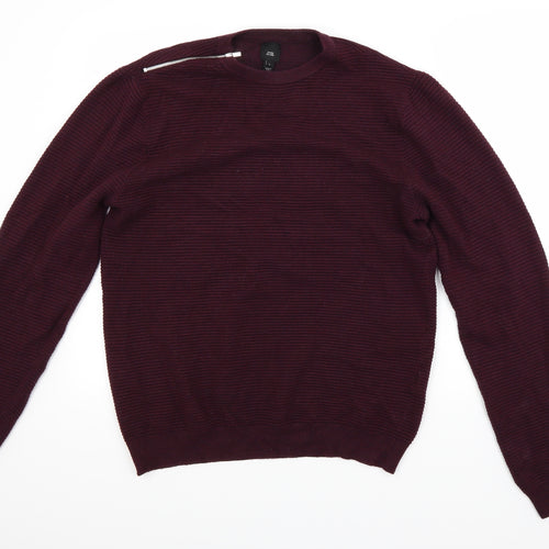 River Island Womens Red   Pullover Jumper Size L